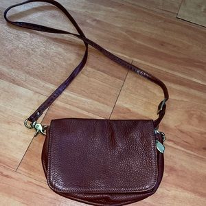 Leather mini crossbody bag, LMC
